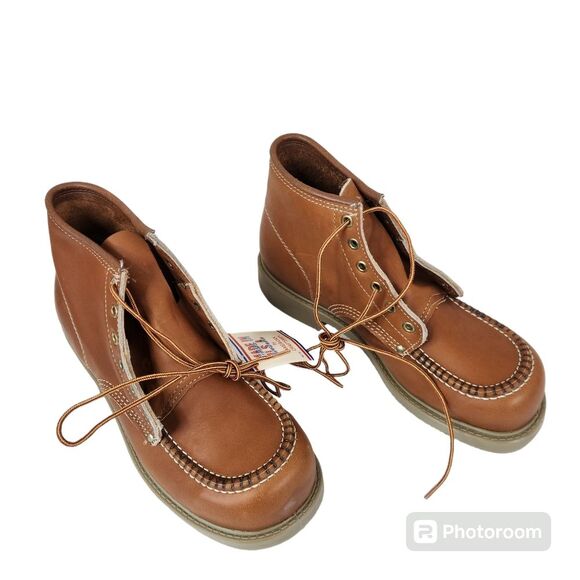 NEW Lehigh Mens Steel Toe Rubber Sole Chukka Boot 8 - Picture 2 of 11